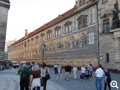 Fürstenzug am Dresdner Schloss | Foto:(c) TD-Software